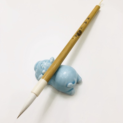 【旖旎】出峰3.1cm兼毫中楷毛笔楷体行书行楷国画【大师亲制】