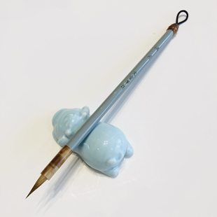 【候月】出锋1.8cm加健狼毫小楷毛笔抄经临帖描红瘦金体国画勾线