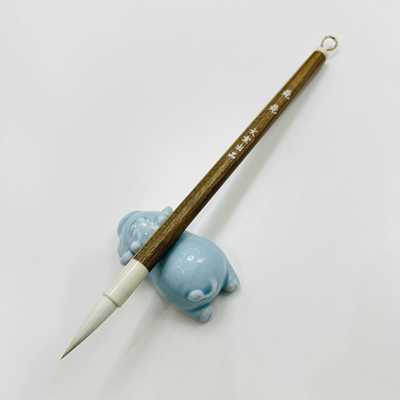 【菀菀】出锋3.1cm中楷毛笔 饱满柔弹高货 颜楷 魏碑 隶书 勤礼碑