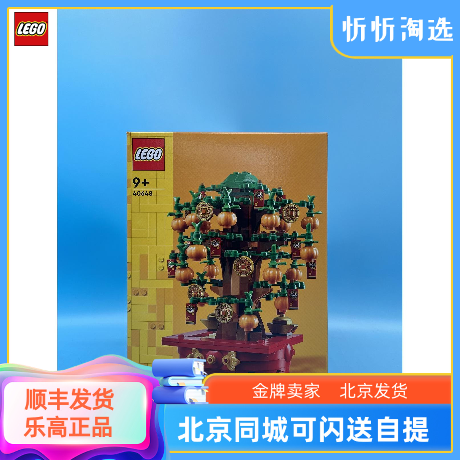 乐高40648摇钱树新款积木