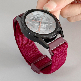 新款 弹力尼龙磁吸扣GT5适用华为GT3手表watch表带GT4苹果小米荣耀