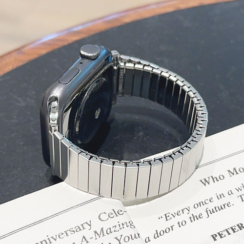 弹力一体金属小蛮腰表带