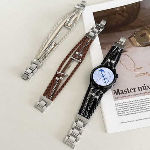 民族风链条金属新款表带