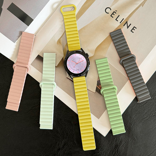 硅胶回环新款磁吸GT4表带