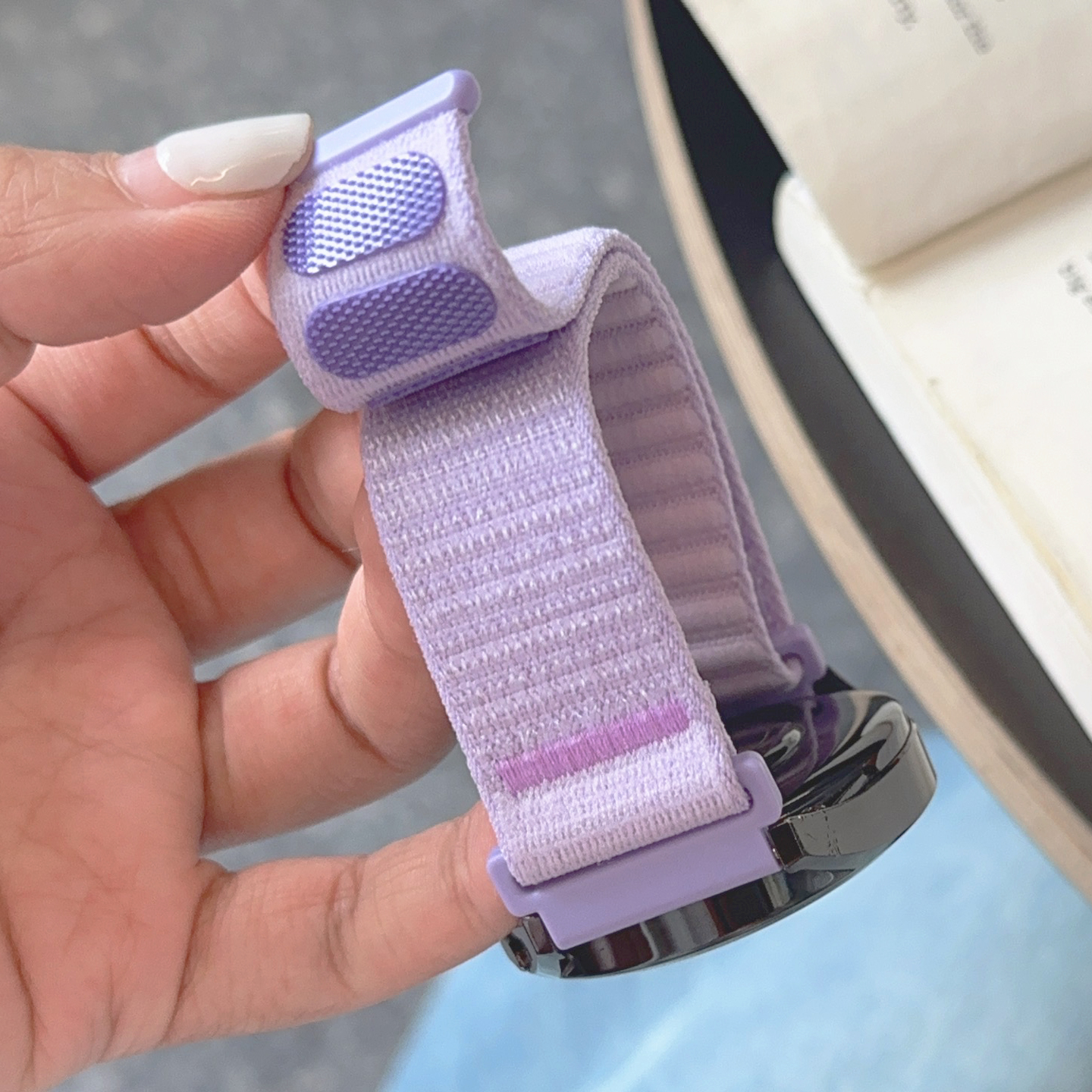 多巴胺尼龙回环魔术贴表带