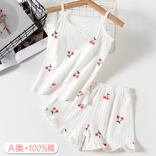 丫子树公主风100%棉2件套