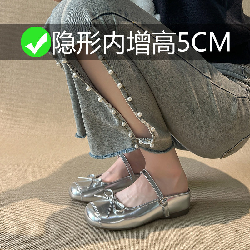 MOYI 透气软内里包头凉拖1cm平底橡胶大底可踩跟不闷脚小个子半拖