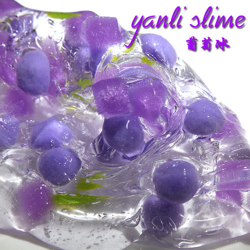 水晶泥彩色粘土史莱姆