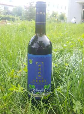 大兴安岭自然酿造蓝莓果酒红酒