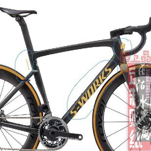 贴库闪电SL7车架贴纸S-WORKS一对+头管+TARMAC一车份(默认52码)