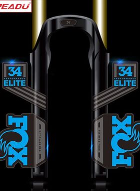 2018 fox34 PERFORMANCE elite前叉贴单车自行车车身贴纸装饰