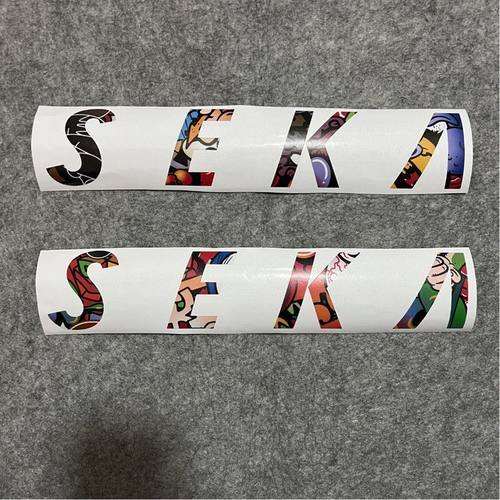SEKA色卡公路车侧标logo改色覆盖贴纸防水防晒
