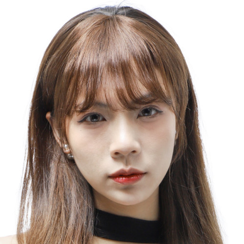 cutie娇滴真人发丝空气刘海