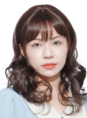 优质高温丝仿真自然梨花头长卷发