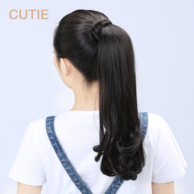 捆绑式假发片娇滴马尾