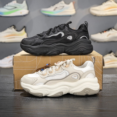 Lining/李宁风行女休闲鞋老爹鞋