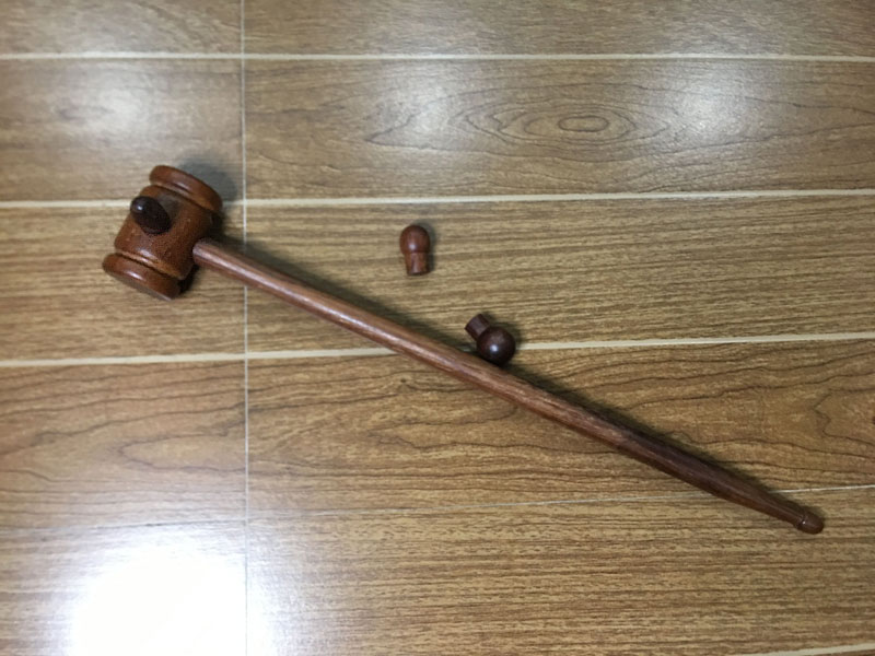 原始点颈椎红木不求人原始点按摩器/按摩锤人工手肘 经典锤子