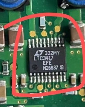 LTC3417EFE 保时捷帕拉梅拉仪表电源芯片