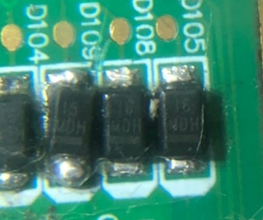 MEH MDH 北汽新能源EV160 150 VCU电脑板贴片二极管 全新