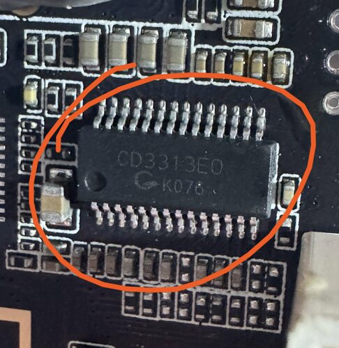 CD3313E0 CD3313EO 汽车飞歌音响功放音质处理器芯片