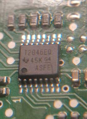 T2046EQ 汽车触摸屏控制芯片 TSC2046EQPWRQ1 贴片密脚16脚