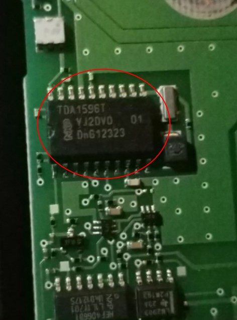 tda1596t 宝马x1遥控距离近易损通病ic芯片全新进口现货