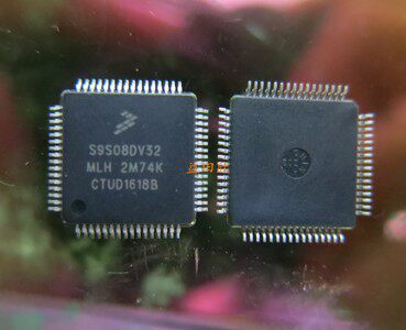 全新 S9S08DV32MLH 1M74K QFP64 汽车电脑板芯片 可直接拍