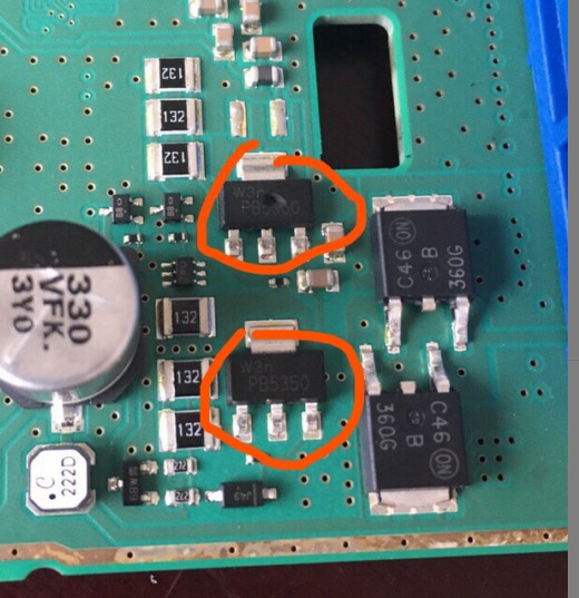 PB5350 汽车电脑板晶体三极管 全新进口