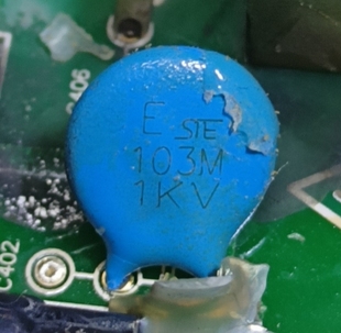 1kv 103 103UF 比亚迪秦新能源电机控制器泄放板瓷片电容压敏电阻
