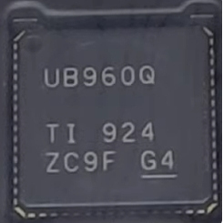 UB960Q DS90UB960WRTDRQ1 汽车电脑板解串器芯片 QFN