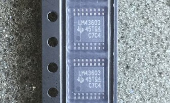 LM43603PWPR 丝印LM43603 TSSOP16封装 PMIC开关稳压器
