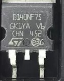贴片TO-263 MOS管 B140NF75 STB140NF75T4 场效应管三极管