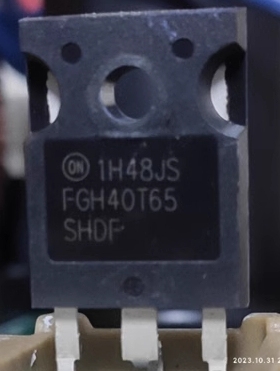 FGH40T65SHDF 新能源充电机场效应三极管进口拆机测量好