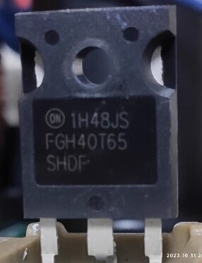 FGH40T65SHDF 新能源充电机场效应三极管进口拆机测量好