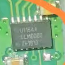 U1164A 新款大众方向锁ELV电脑板通讯IC芯片QFN封装