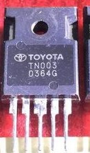 TN003 丰田花冠ABS马达继电器功率管插脚三极管 进口拆机