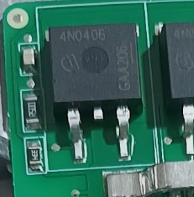 4N0406 汽车电脑板贴片场效应三极管 TO263大的
