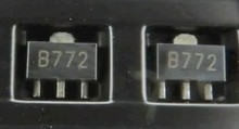 B772 2SB772 SOT89 3A PNP晶体管 贴片三极管音频功放管