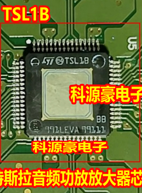 TSL1B 适用新能源特斯拉音频功放放大器IC芯片 HQFP64脚
