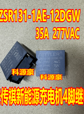 AZSR131-1AE-12DGW 35A 埃安传祺新能源充电机4脚继电器全新进口