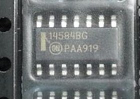 14584B 14584BG 全新进口原装 六角施密特触发器 SOP14