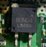 80N04 TO263 汽车电脑板三极管 现货