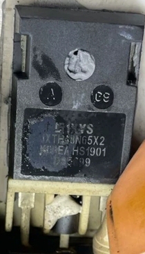 IXTH48N65X2 新能源场效应电源管进口拆机测量好质量可靠