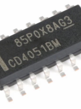 CD4051BM SOP16贴片 原装进口 模拟开关/多路复用芯片