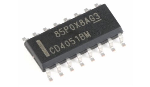 CD4051BM SOP16贴片 原装进口 模拟开关/多路复用芯片