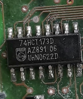 74HCT173D 汽车电脑板芯片 全新