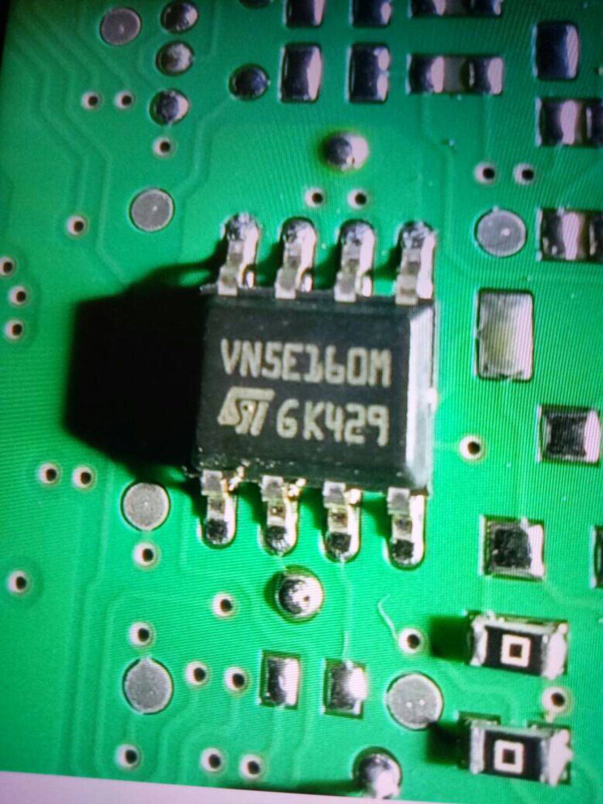 VN5E160M 汽车电脑板驱动芯片 贴片八脚