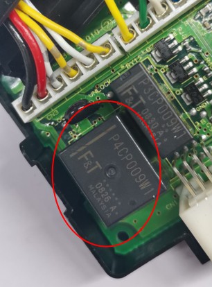 P4CN010W1继电器7脚位