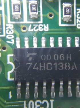 74HC138A 74HC138AF SOP5.2MM 汽车电脑板易损芯片 全新现货