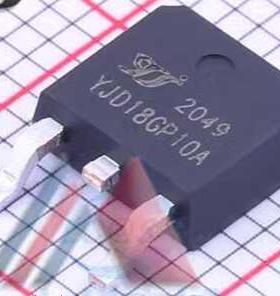YJD18GP10A 汽车电脑板P沟道场效应功率管TO252